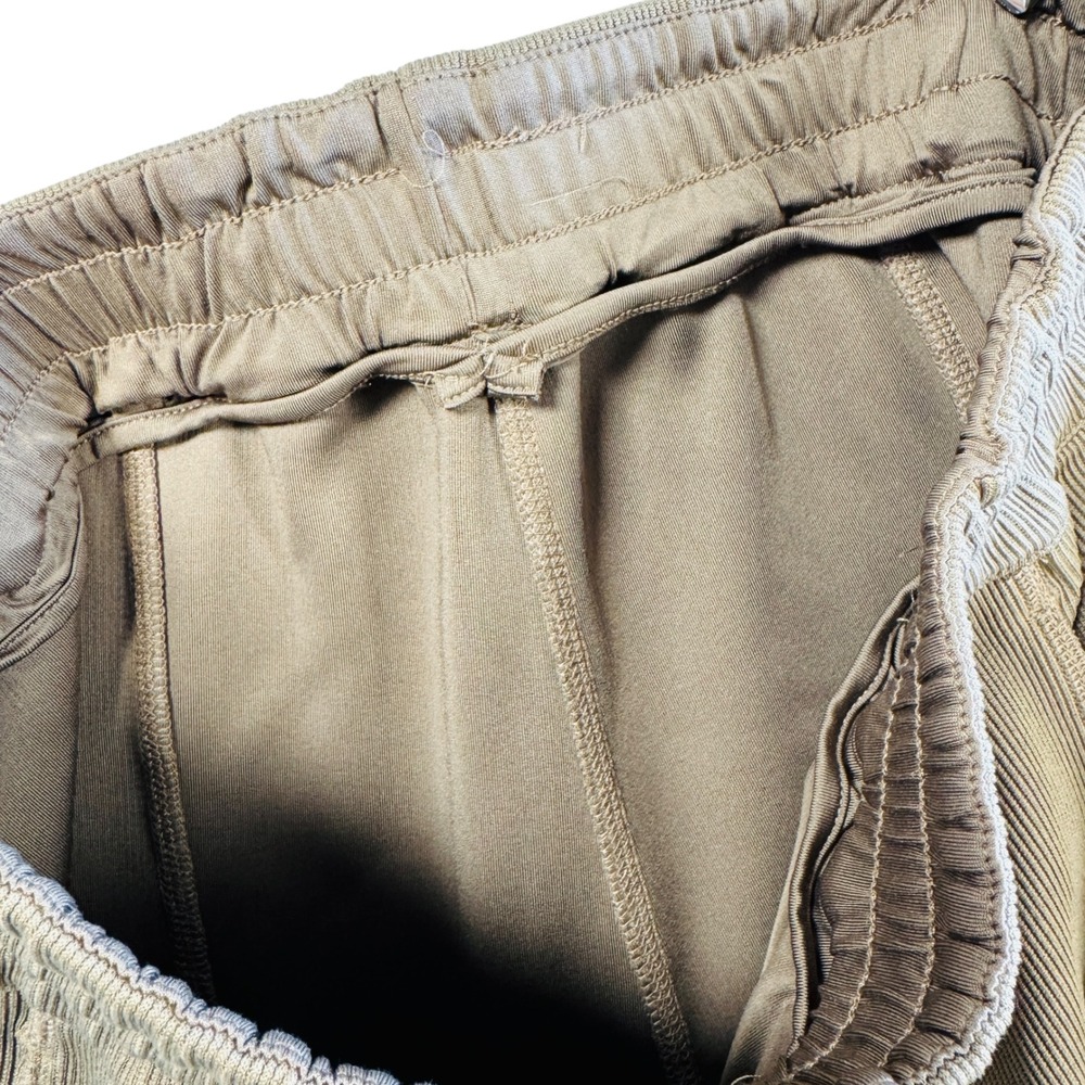 Lululemon Softstreme Ribbed Wide Leg Pants Sz XS Tan Modal Lounge Yoga Pull On - Picture 8 of 11
